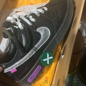 Nike off-white dunks lot 50 size 10(Worn twice)